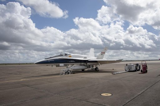 NASA F/A-18 Research Aircraft Prior to QSF18 Flight