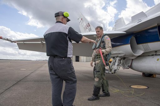 NASA F/A-18 Prepares for Supersonic Research Flight