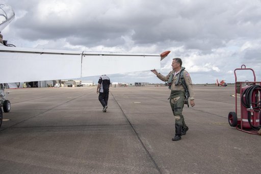 NASA F/A-18 Prepares for Supersonic Research Flight