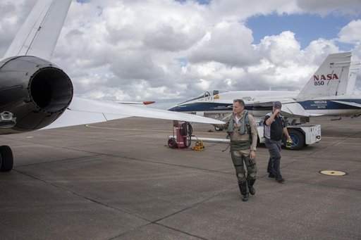 NASA F/A-18 Prepares for Supersonic Research Flight
