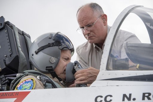NASA F/A-18 Prepares for Supersonic Research Flight