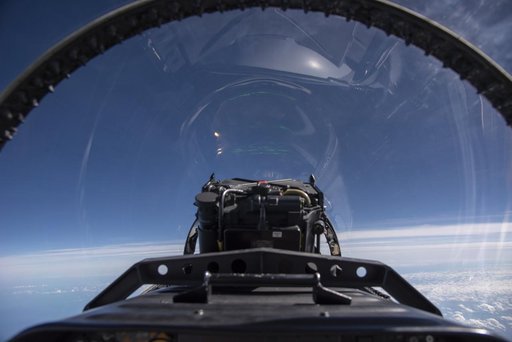 Quiet Supersonic Dive Maneuver Seen from NASA F/A-18