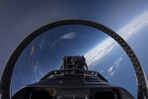 Quiet Supersonic Dive Maneuver Seen from NASA F/A-18