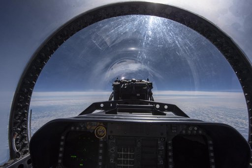 Quiet Supersonic Dive Maneuver Seen from NASA F/A-18