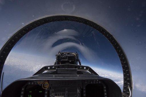 Quiet Supersonic Dive Maneuver Seen from NASA F/A-18
