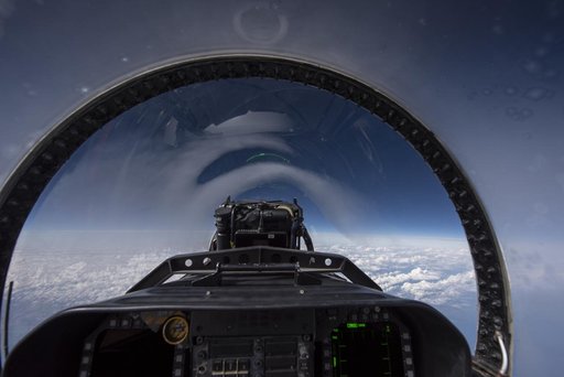Quiet Supersonic Dive Maneuver Seen from NASA F/A-18