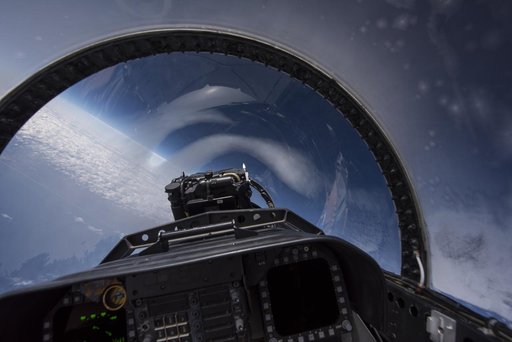 Quiet Supersonic Dive Maneuver Seen from NASA F/A-18