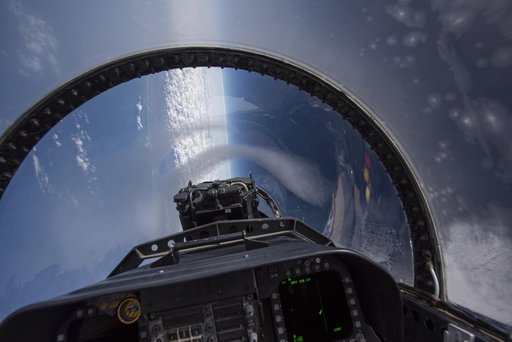 Quiet Supersonic Dive Maneuver Seen from NASA F/A-18