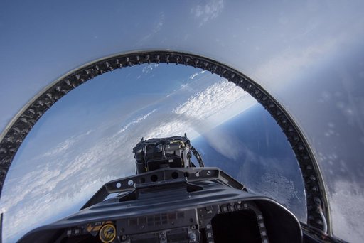 Quiet Supersonic Dive Maneuver Seen from NASA F/A-18