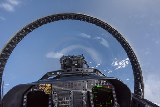 Quiet Supersonic Dive Maneuver Seen from NASA F/A-18