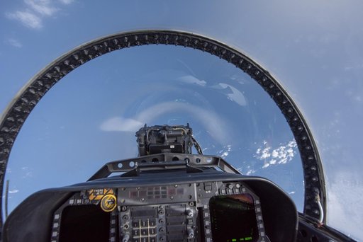Quiet Supersonic Dive Maneuver Seen from NASA F/A-18