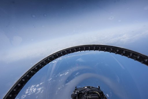 Quiet Supersonic Dive Maneuver Seen from NASA F/A-18