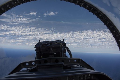 Quiet Supersonic Dive Maneuver Seen from NASA F/A-18