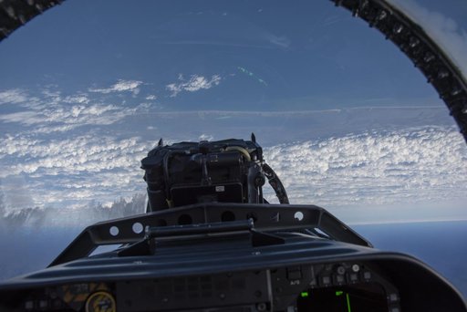 Quiet Supersonic Dive Maneuver Seen from NASA F/A-18
