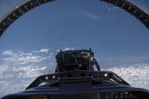 Quiet Supersonic Dive Maneuver Seen from NASA F/A-18