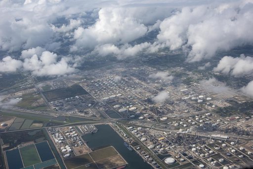 Galveston as Seen From NASA F/A-18 Following Research Flight