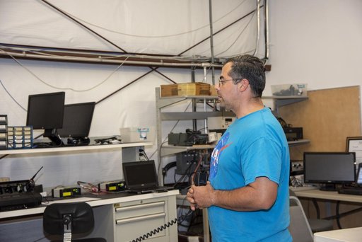 NASA Flight Operations Crew Monitors Supersonic Flight