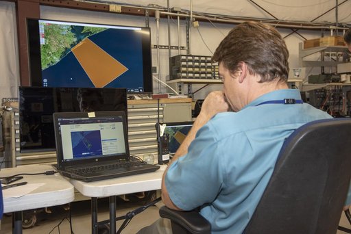 NASA Flight Operations Crew Monitors Supersonic Flight