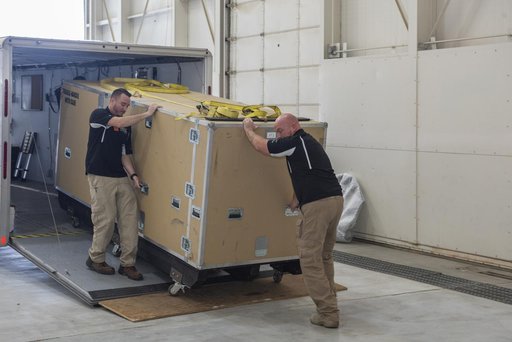TigerShark Delivered, Assembled at NASA Armstrong