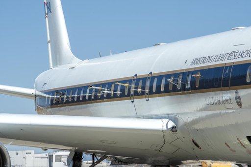 DC-8 Flies FIREX-AQ Mission