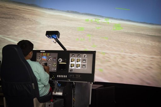 Elementary Student Flies The X-57 Maxwell Simulator