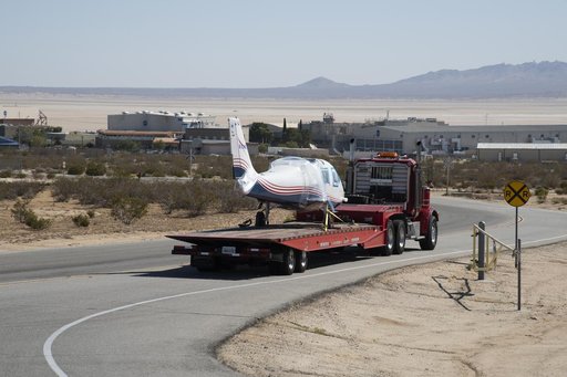 X-57 Mod II Vehicle Arrives at NASA Armstrong