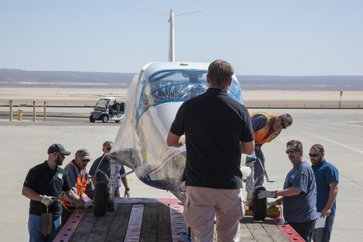 X-57 Mod II Vehicle Delivered to NASA Armstrong