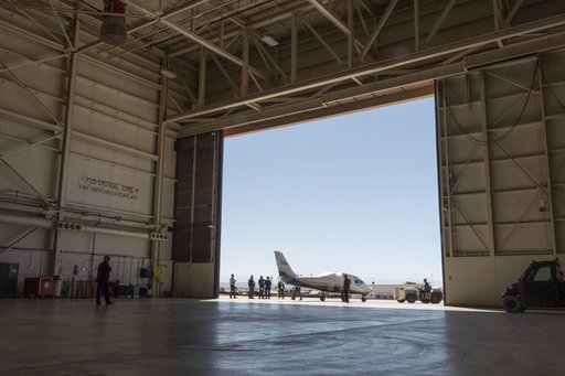 X-57 Mod II Vehicle Delivered to NASA Armstrong