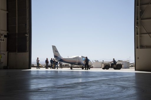 X-57 Mod II Vehicle Delivered to NASA Armstrong