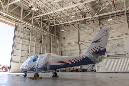 X-57 Mod II Vehicle Delivered to NASA Armstrong