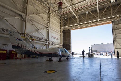 X-57 Mod II Vehicle Delivered to NASA Armstrong