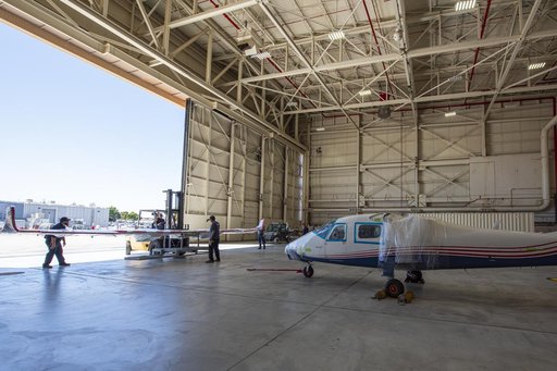 X-57 Mod II Vehicle Delivered to NASA Armstrong