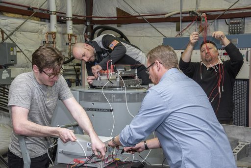 Engineers Prepare X-57 Cruise Motor Controller for Vibration Testing