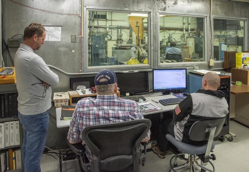X-57 Cruise Motor Controller Undergoes Vibration Testing