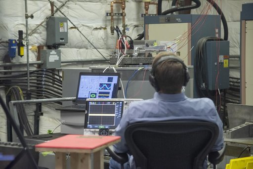 X-57 Cruise Motor Controller Undergoes Vibration Testing