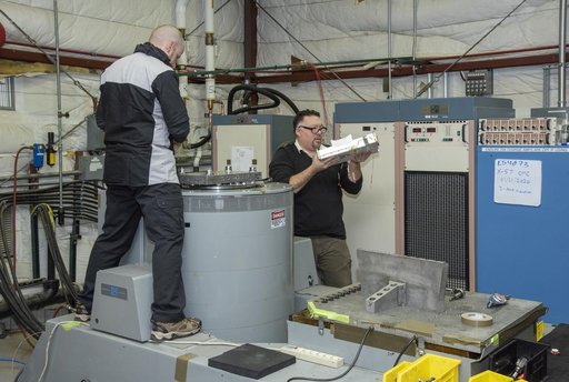 Engineers Prepare X-57 Cruise Motor Controller for Vibration Testing