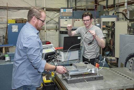Engineers Prepare X-57 Cruise Motor Controller for Vibration Testing