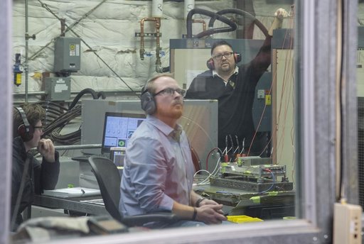 X-57 Cruise Motor Controller Undergoes Vibration Testing