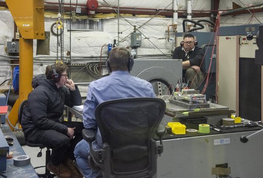 X-57 Cruise Motor Controller Undergoes Vibration Testing