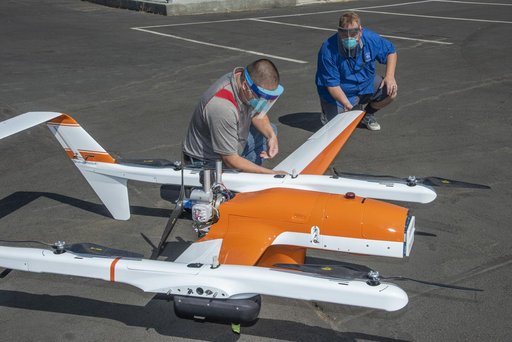 HQ-90 aircraft arrived and assembled at NASA's Armstrong Flight Research Center
