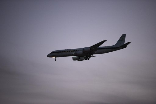 DC-8 Sunset Lift Off