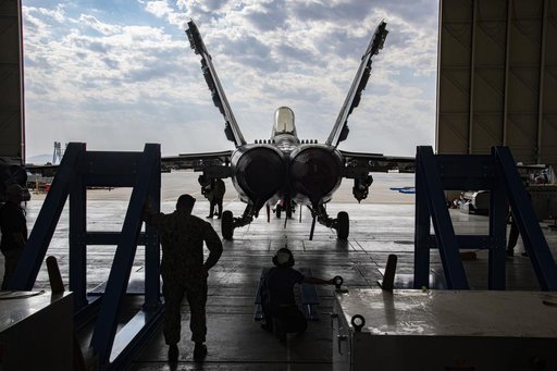 Title: NAVAIR F/A-18E Undergoes Loads Testing at NASA Armstrong