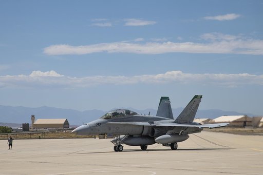 F-18D Support Parts Aircraft Arrival #1