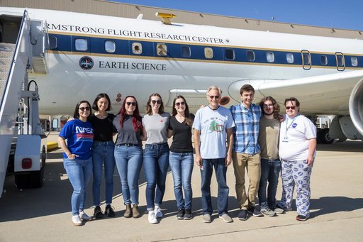 NASA SARP Students Fly on DC-8