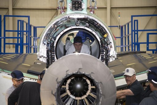 Engine Installed on NASAâ€™s X-59 Experimental Aircraft