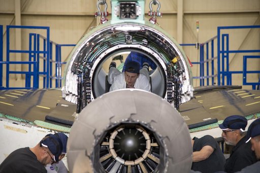 Engine Installed on NASA’s X-59 Experimental Aircraft