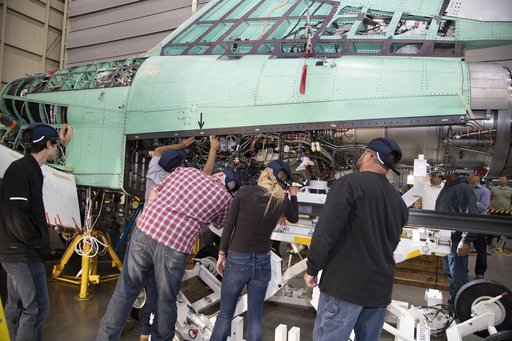 Engine Installed on NASAâ€™s X-59 Experimental Aircraft