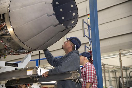 Engine Installed on NASAâ€™s X-59 Experimental Aircraft