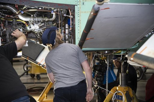 Engine Installed on NASA’s X-59 Experimental Aircraft