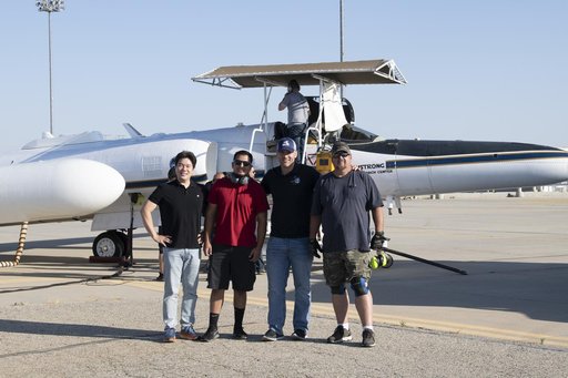NASA’s ER-2 aircraft deploys for ALOFT mission